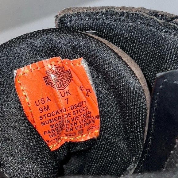 Harley Davidson Women's Oakleigh Boots Size 9M - Picture 11 of 11